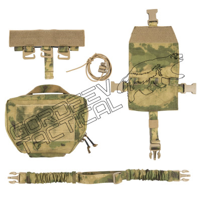 Подсумок медицинский для аптечки отрывной SOCOM-S Mk.IV (к-т). Цвет: Мох