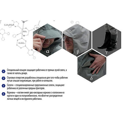 Защитный водонепроницаемый КЗВУ специального назначения универсальный. 